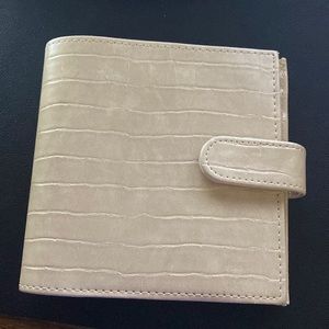 A7 xl crocodile print wallet
